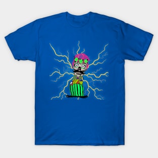 Mr Electric, the skeleton clown T-Shirt